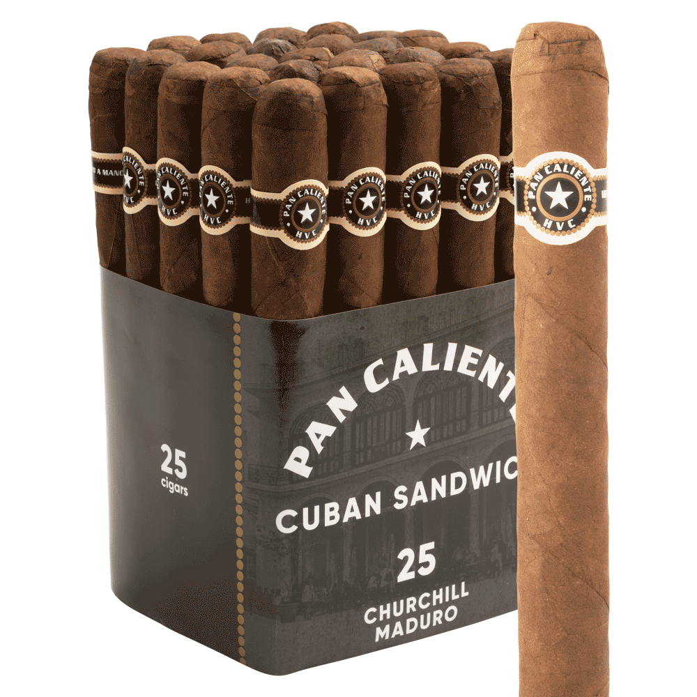 HVC Pan Caliente Cuban Sandwich - Maduro Churchill